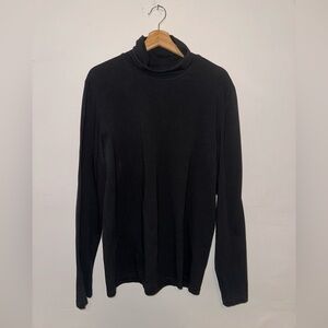 ASOS Black Turtleneck Sweater Classic Knit